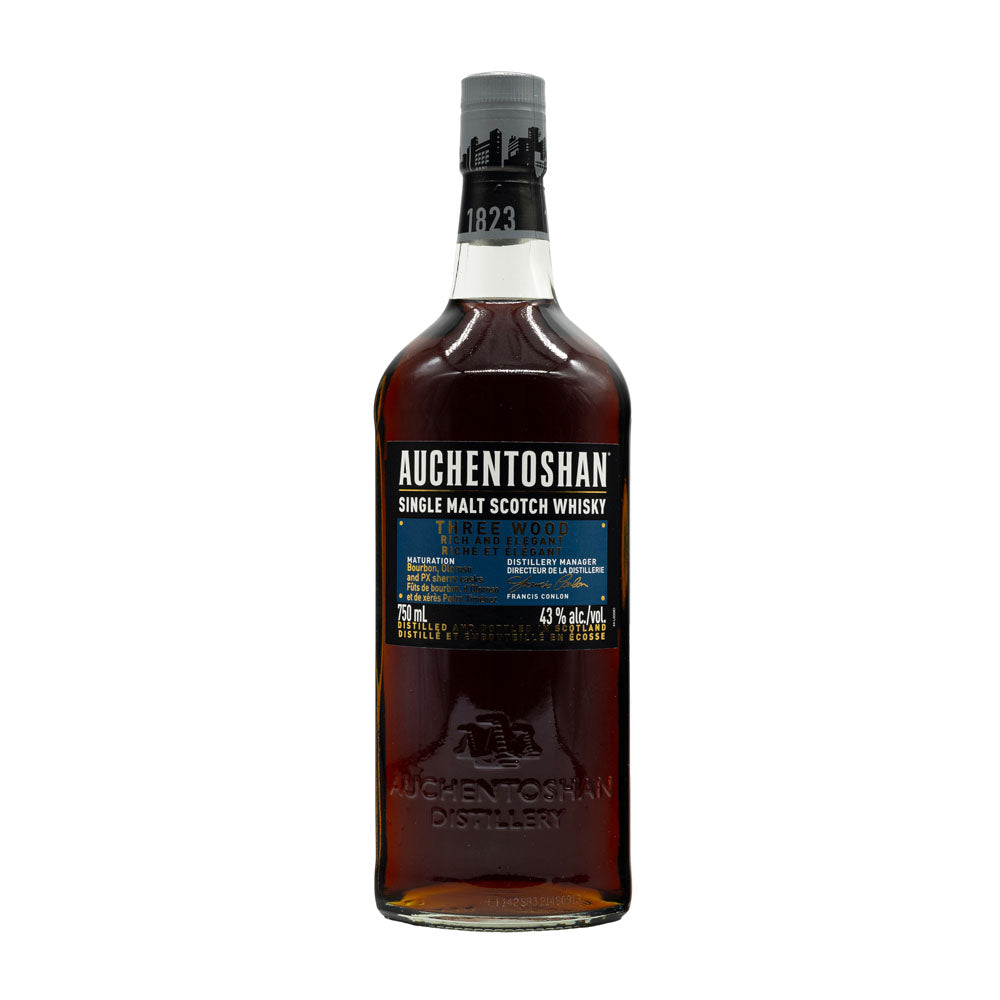 Auchentoshan Three Wood Lowland Single Malt Scotch Whisky