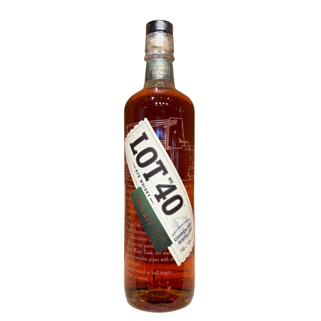 LOT NO. 40 - RYE WHISKY