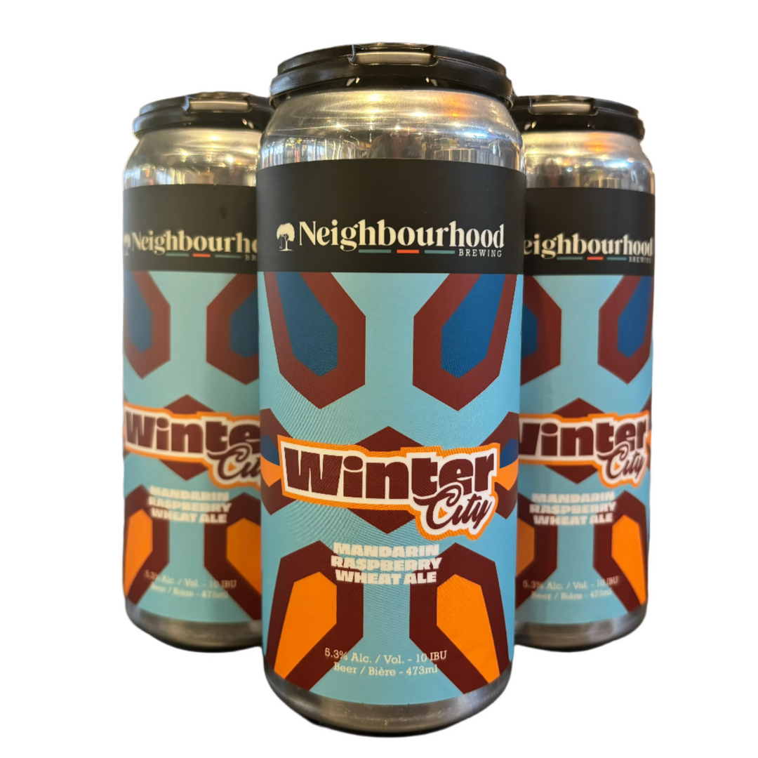 Neighbourhood Brewing Winter City Mandarin Raspberry Wheat Ale
