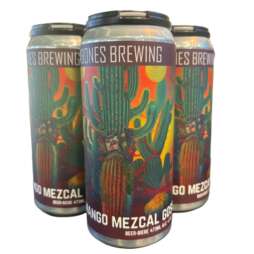 Goin' South Mango Mezcal Gose 4AR Bones Brewing