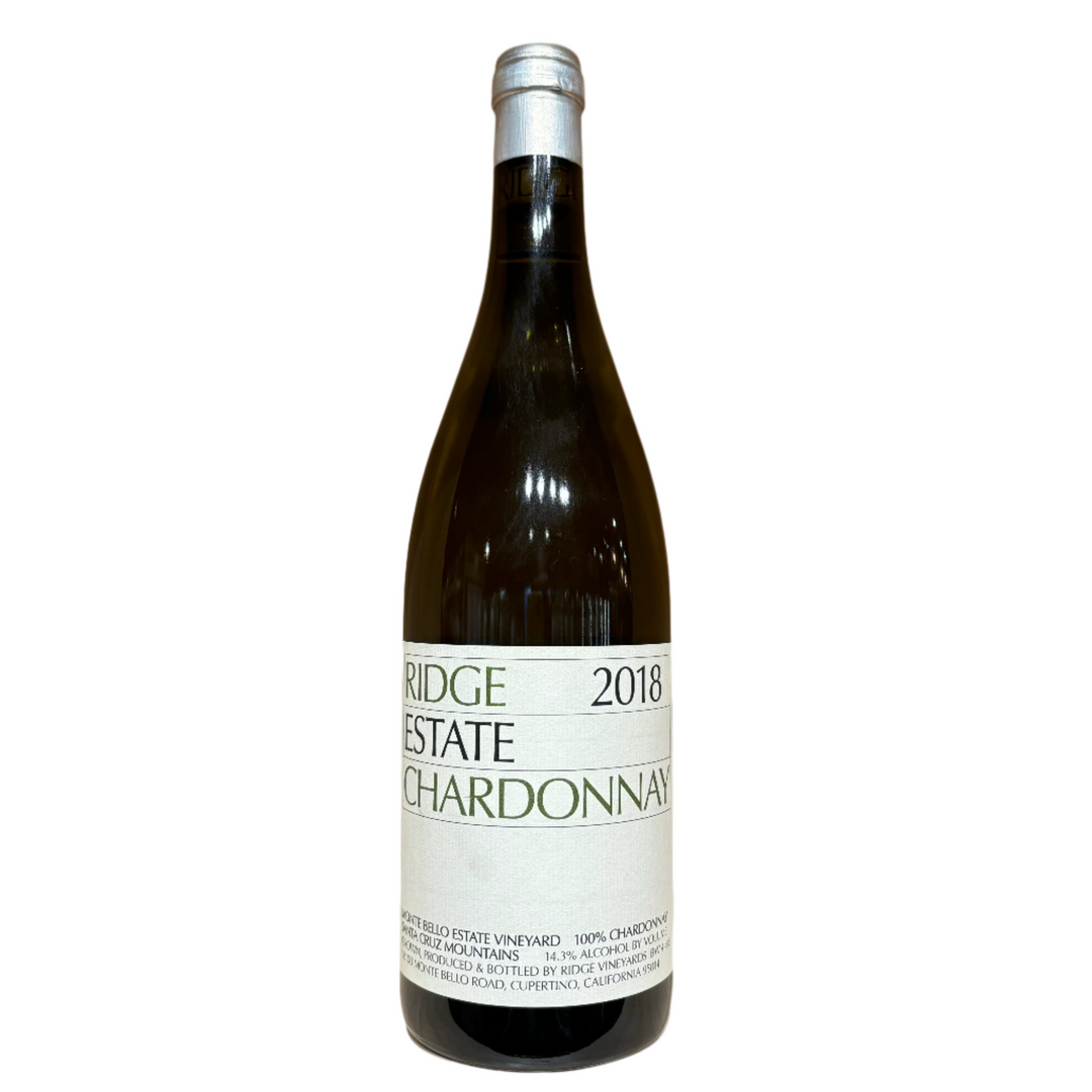 RIDGE ESTATE Monte bello CHARDONNAY 2018