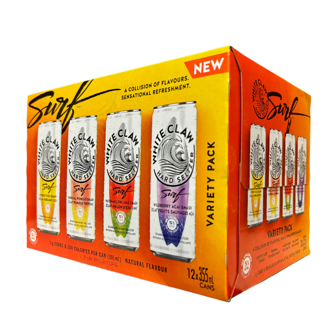 WHITE CLAW - SURF VARIETY PACK 12 AR