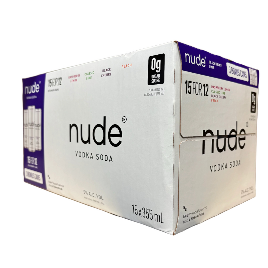 Nude Vodka Soda - Mixer 15 for 12 AR
