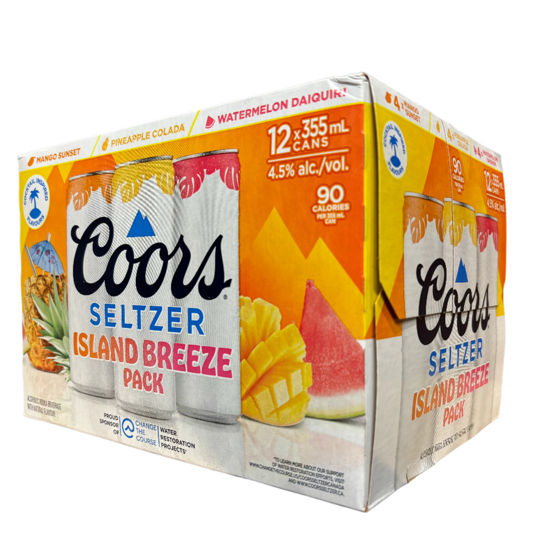 Coors Seltzer Island Breeze Variety 12 AR