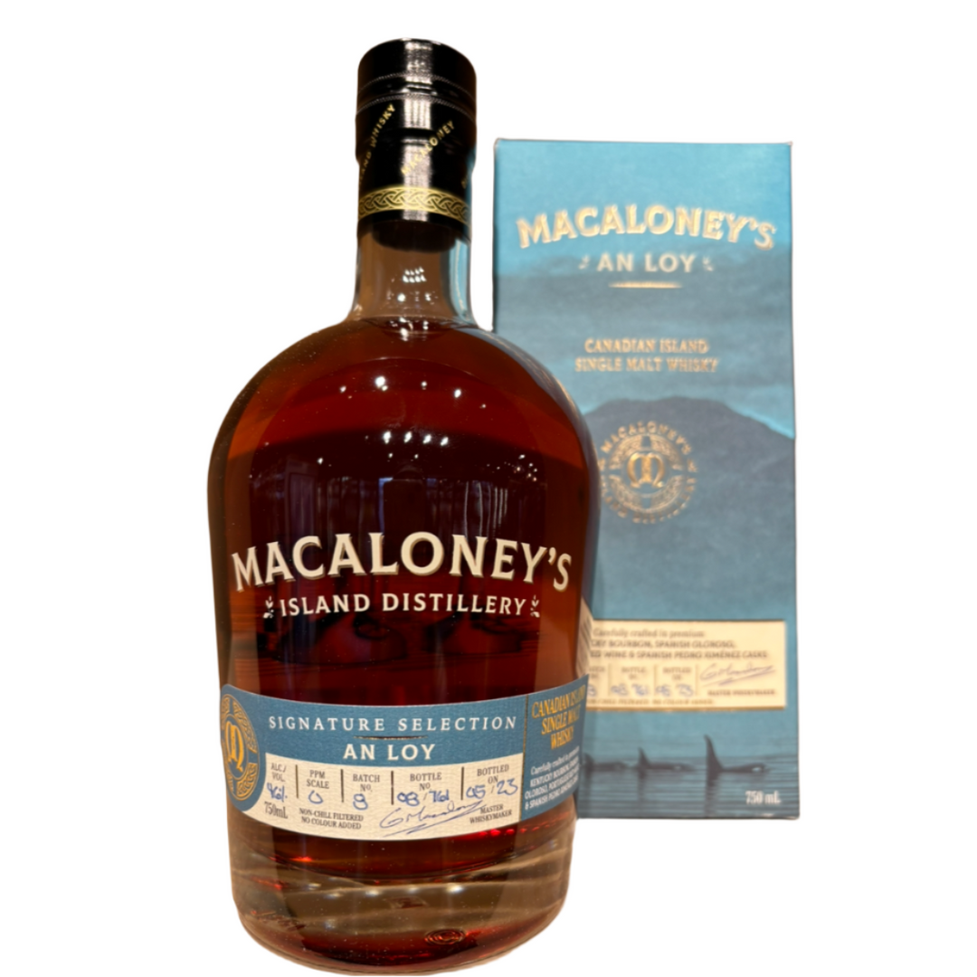 Macaloney's An Loy Canadian Island Single Malt Whisky