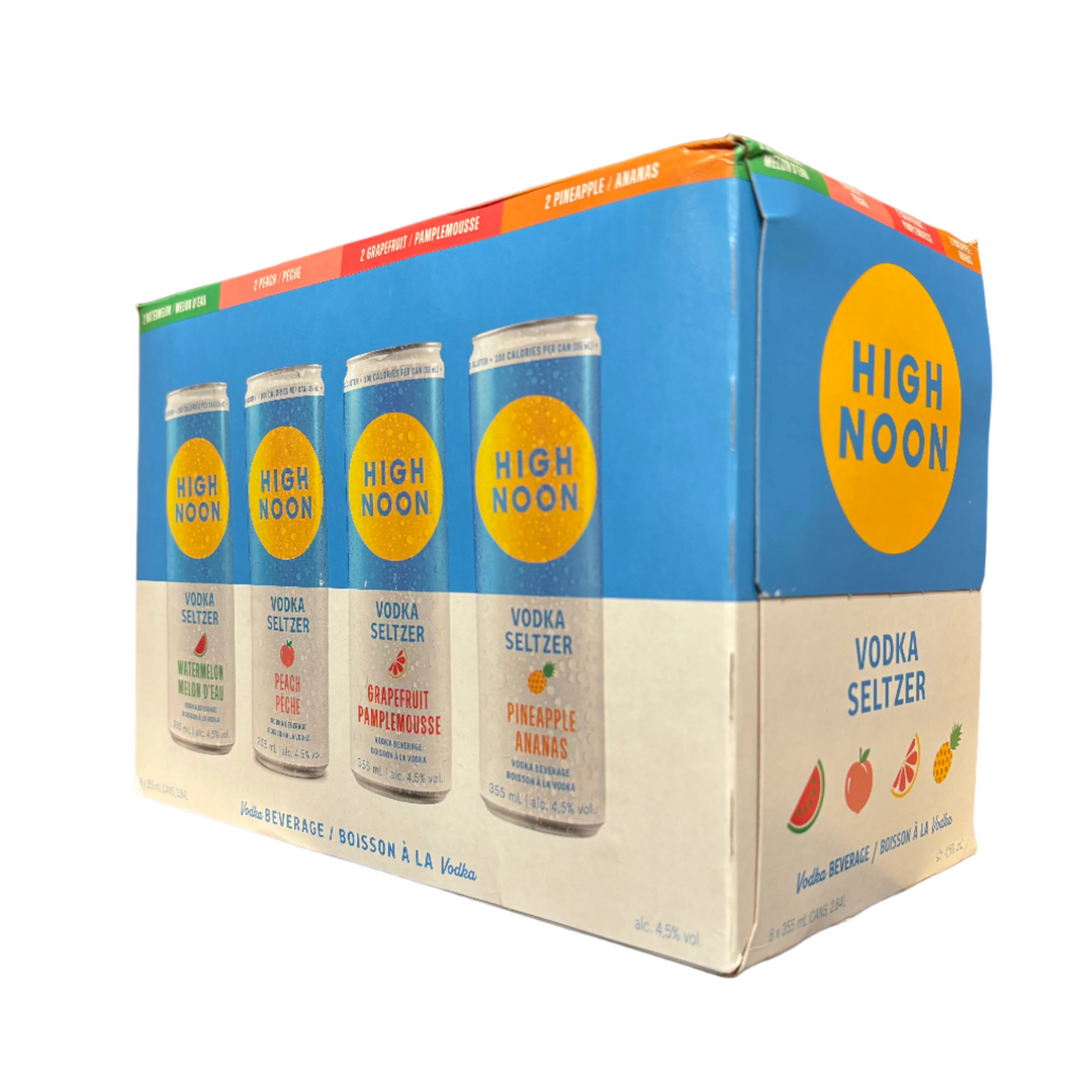 HIGH NOON VODKA - VARIETY PACK 8AR