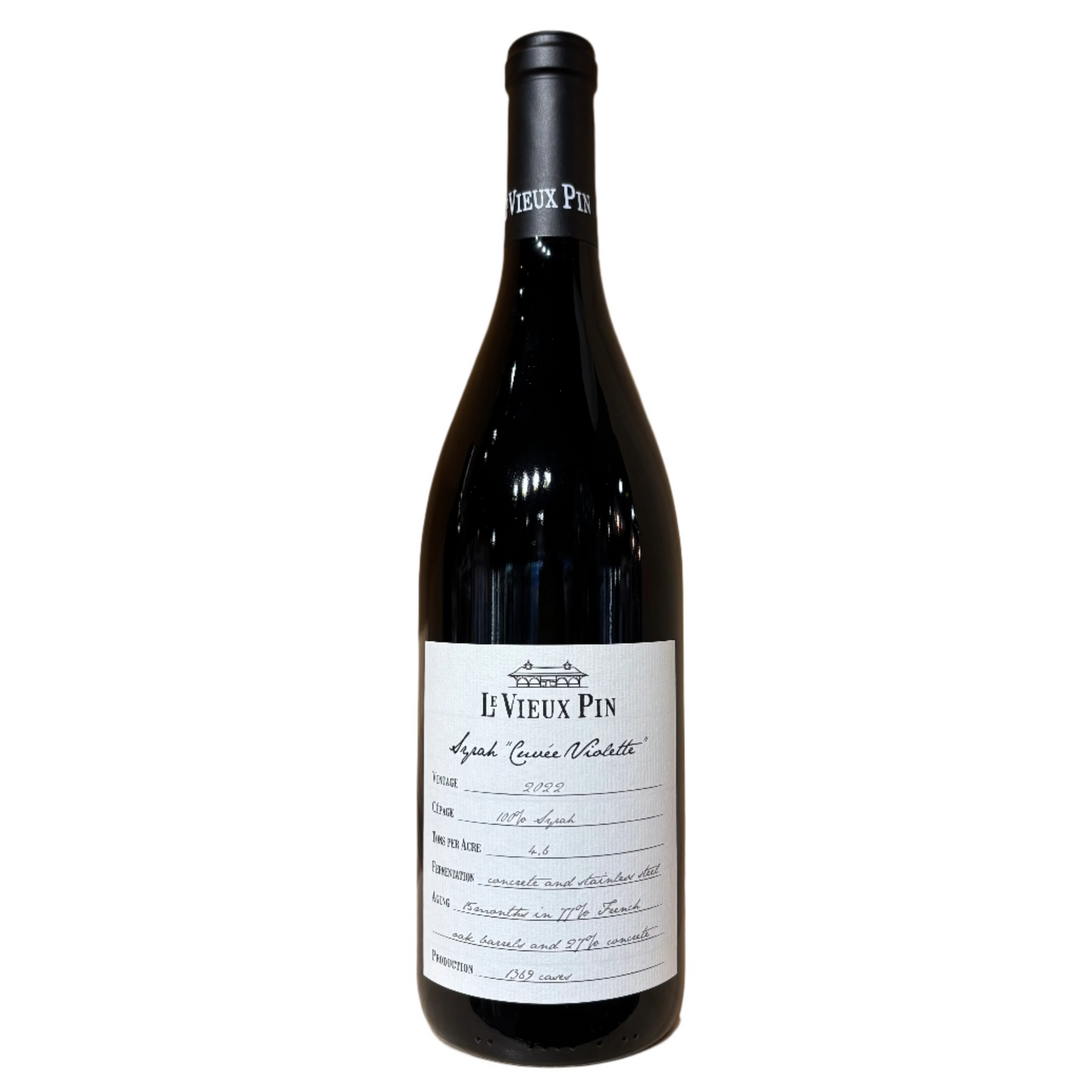 LE VIEUX PIN - SYRAH "CUVÉE VIOLETTE" 2022