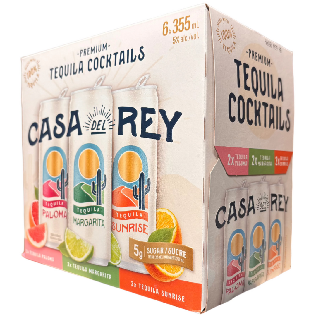 Casa del Ray Tequila Cocktails Mixed 6AR
