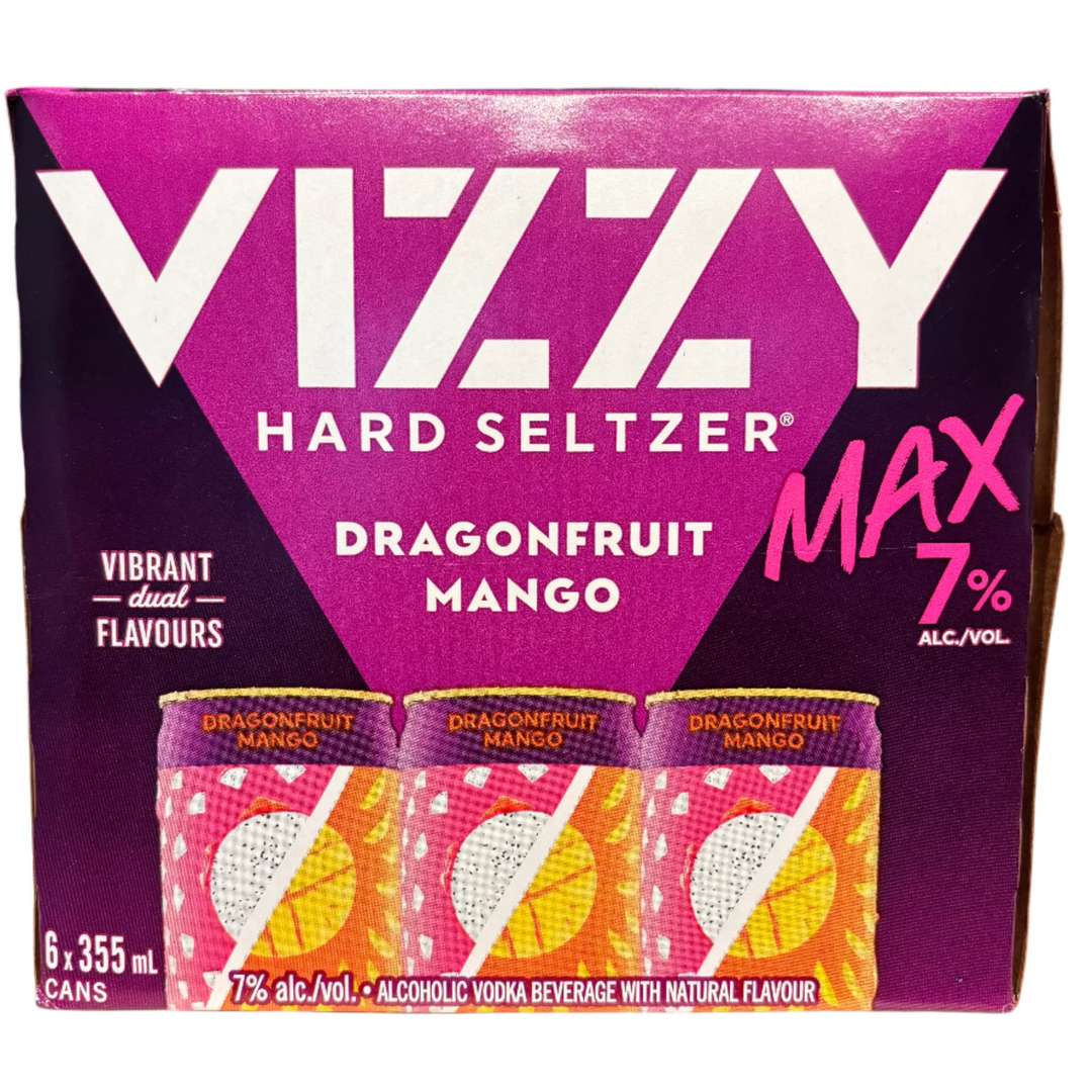 Vizzy Hard Seltzer Max Dragonfruit 6AR