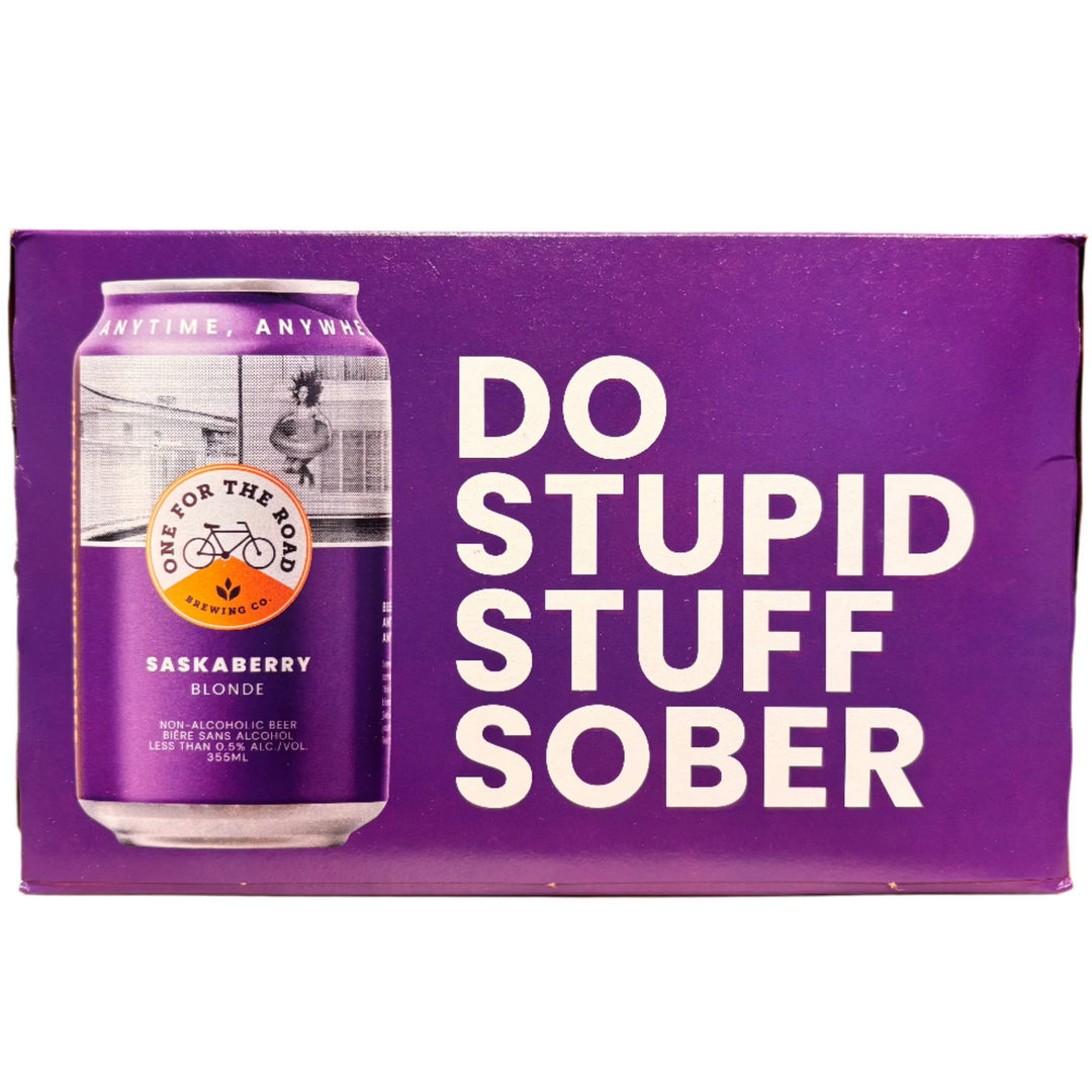 SASKABERRY BLONDE 6AR Non-Alcohol ONE FOR THE ROAD