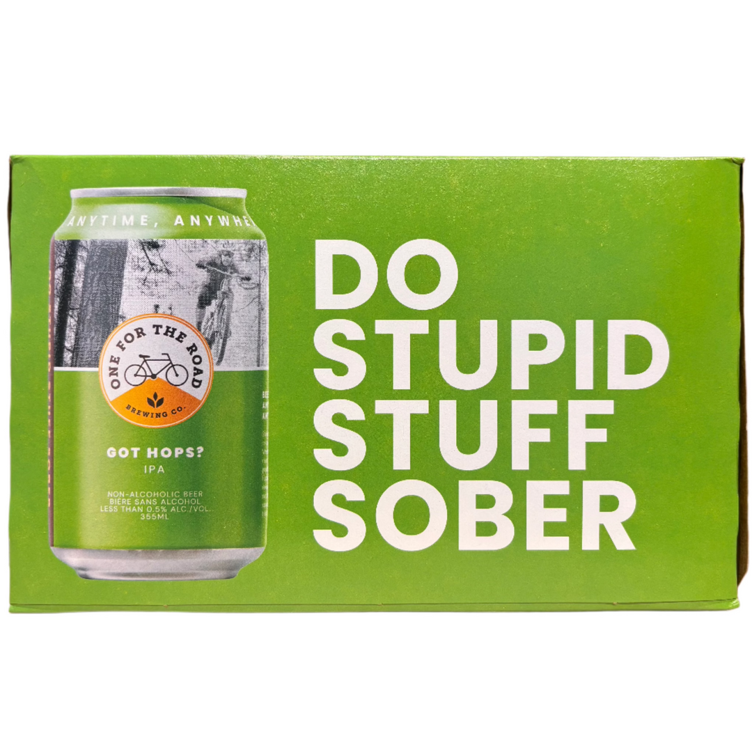 GOT HOPS? IPA 6AR Non-Alcohol ONE FOR THE ROAD