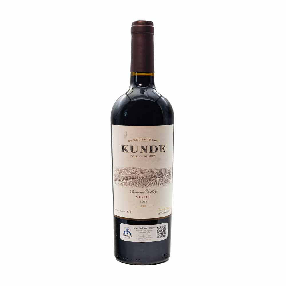 Kunde Sonoma Valley Merlot 2015