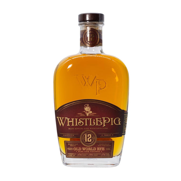 WhistlePig 12 Year Old Old World Rye Whiskey