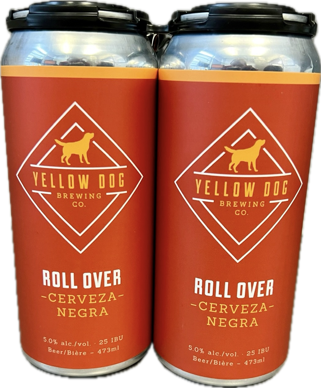Yellow Dog Roll Over Cerveza Negra 4 AL