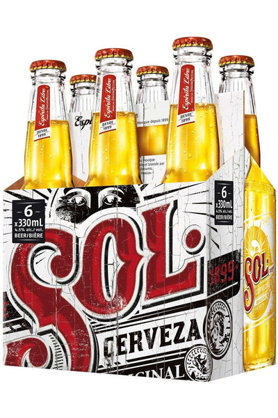 Sol Cerveza 6 PB - francosliquorstore