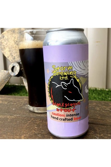 Storm Brewing Black Plague Imperial Oatmeal Stout 4 AR - francosliquorstore