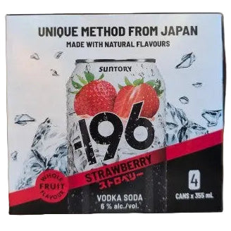 -196 Strawberry Vodka Soda 4AR