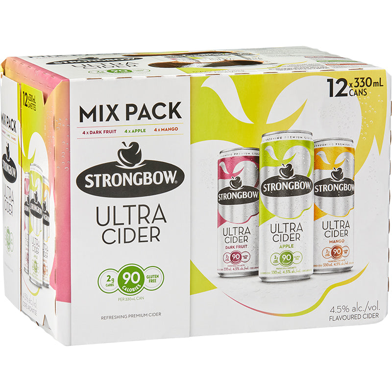 STRONGBOW ULTRA - MIX PACK 12 AR