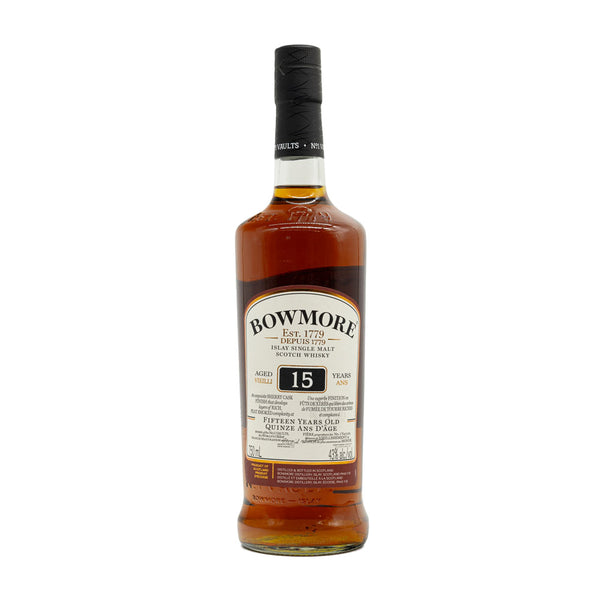 Bowmore 15 Year Old Single Malt Scotch Whisky – francosliquorstore