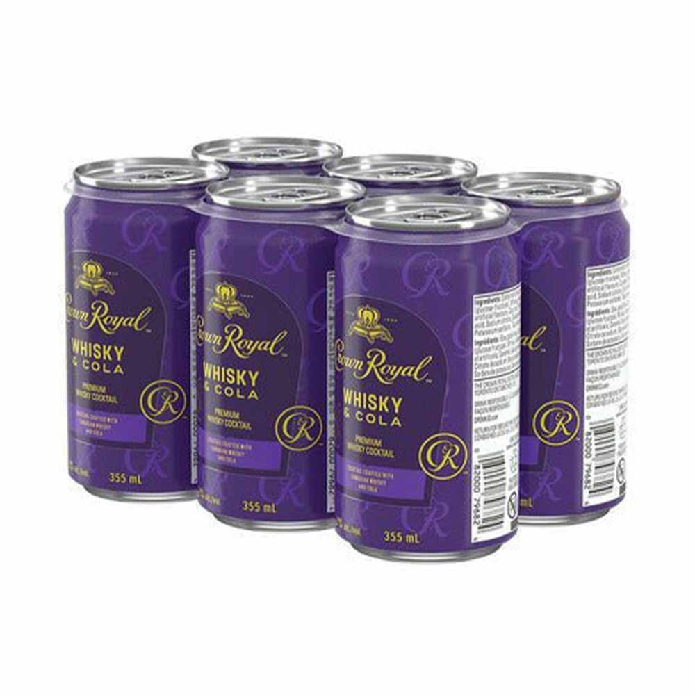 CROWN ROYAL - WHISKY AND COLA CAN 6 AR