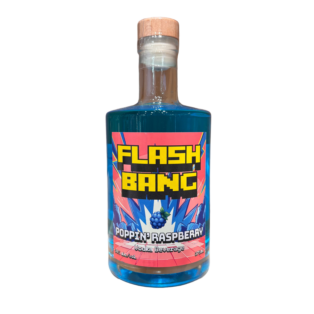 POPPIN' RASPBERRY BY FLASH BANG 375ml