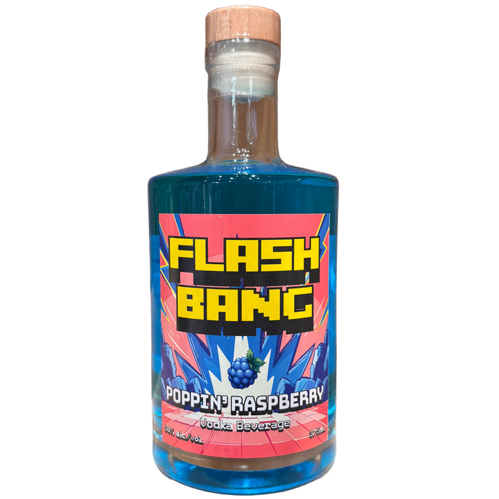 POPPIN' RASPBERRY BY FLASH BANG 375ml