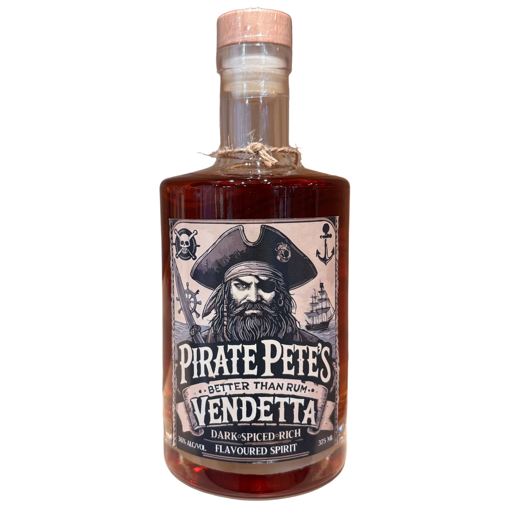 Pirate Pete's Vendetta Dark Spiced 375ml