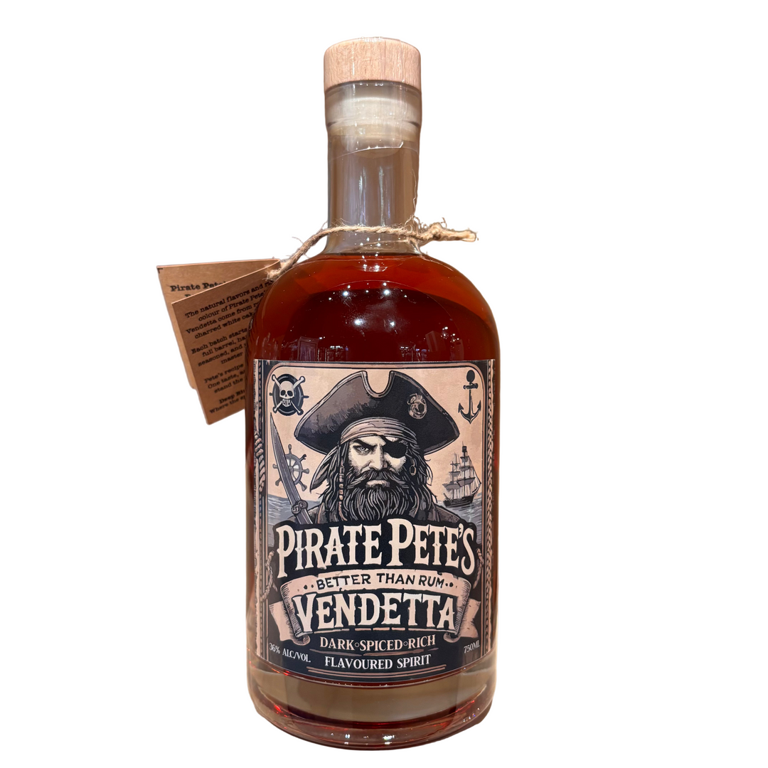 Pirate Pete's Vendetta Dark Spiced 750ml