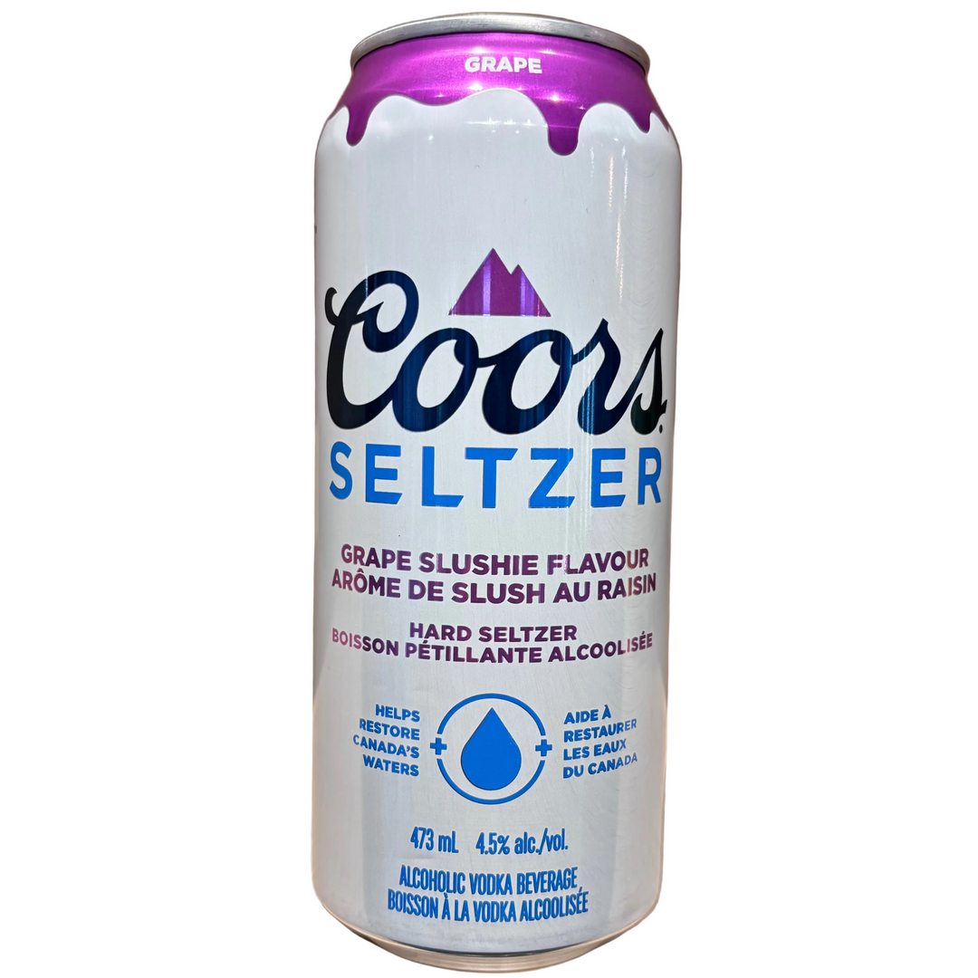 Coors Seltzer - Slushie Grape SNG