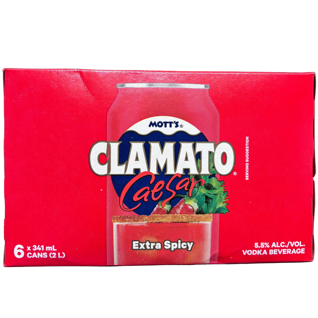 Mott'S Clamato - Caesar Extra Spicy 6 AR