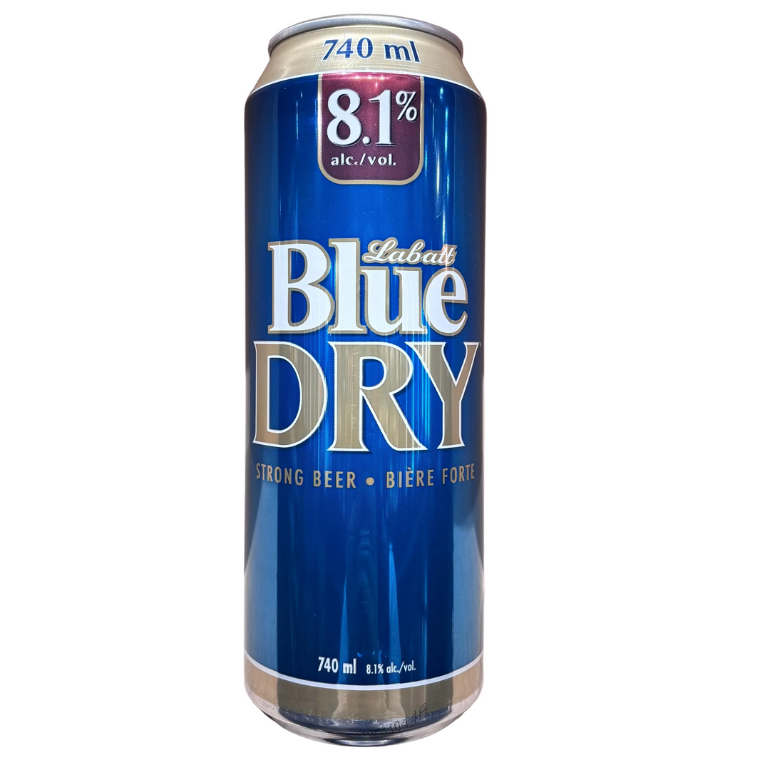 Labatt Blue Dry 8.1% 740ml SNG