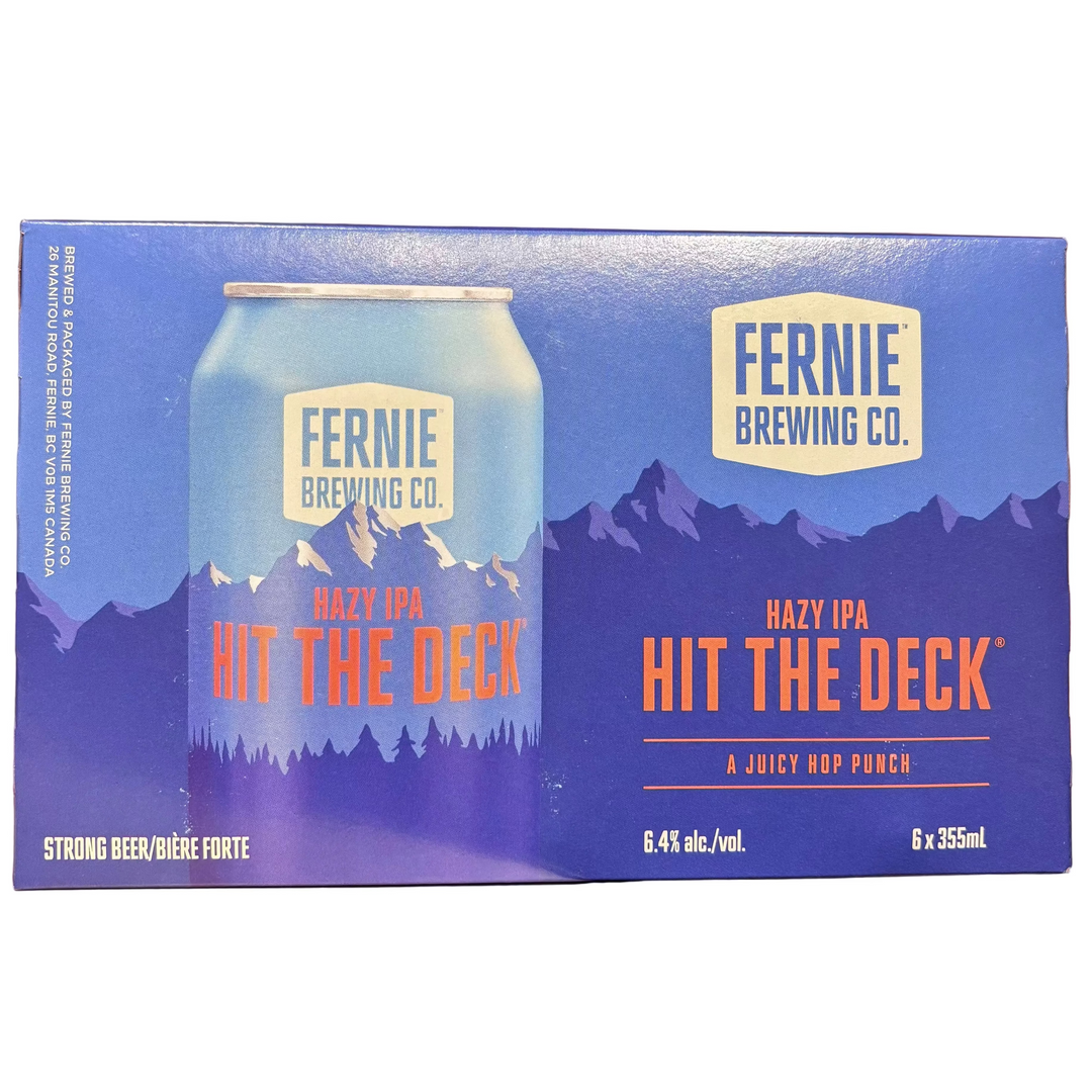 Fernie Brewing Hit the Deck Hazy IPA 6 AR