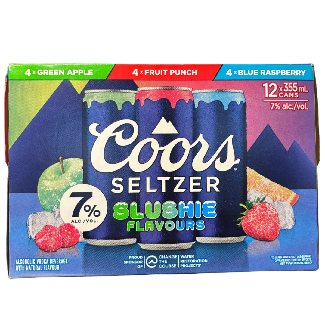 Coors Seltzer - Slushie 7.0 Variety Pack 12AR