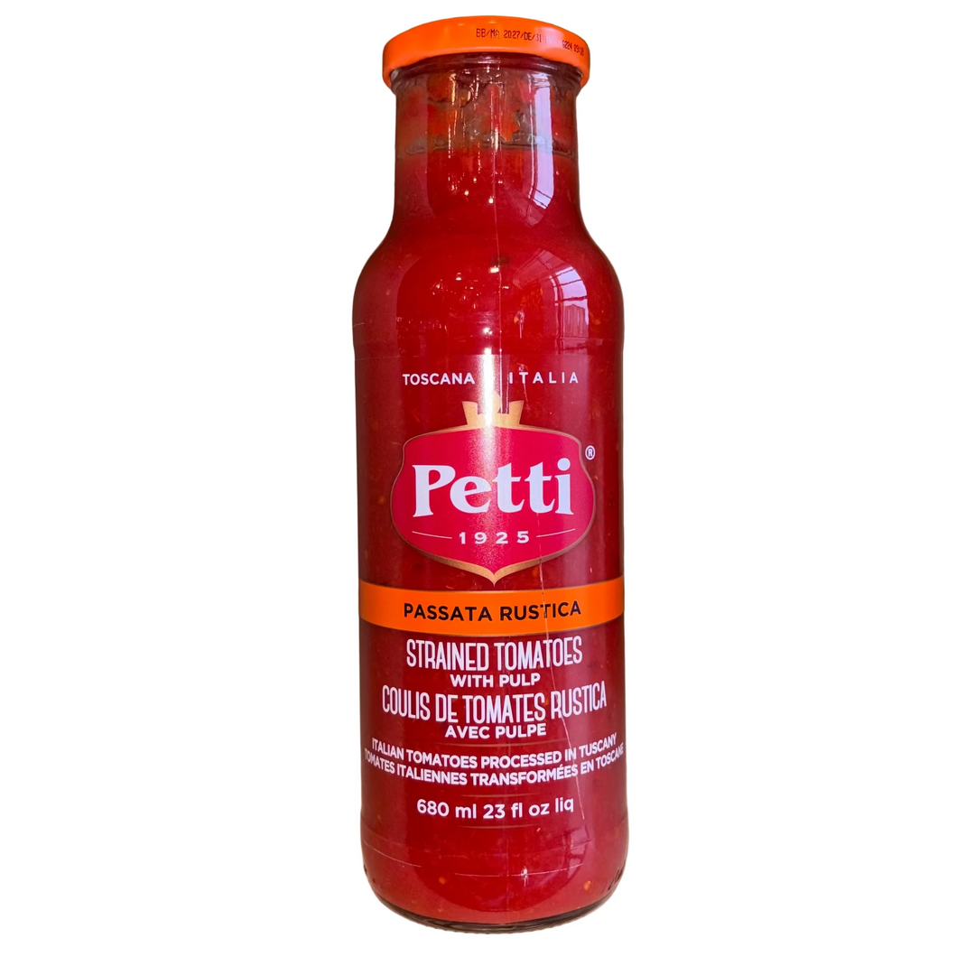 Petti Tomato Puree Rustico Passata 680g