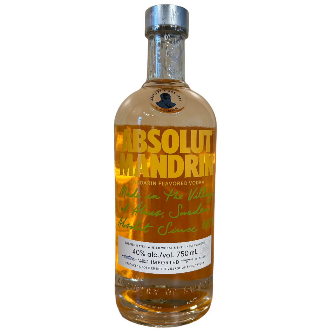 Absolut Mandrin Vodka 750ml