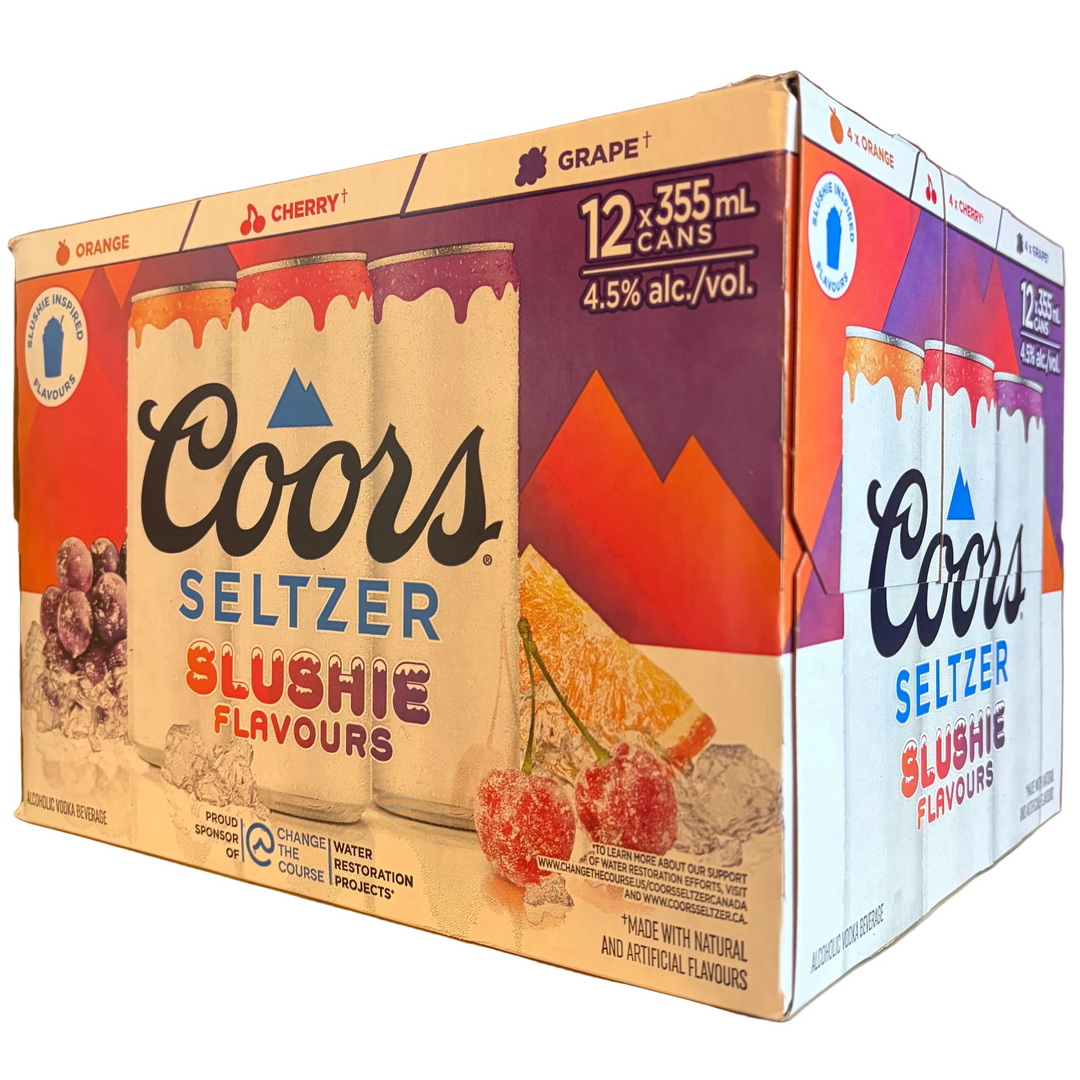 Coors Seltzer -Slushie Variety Pack 12AR