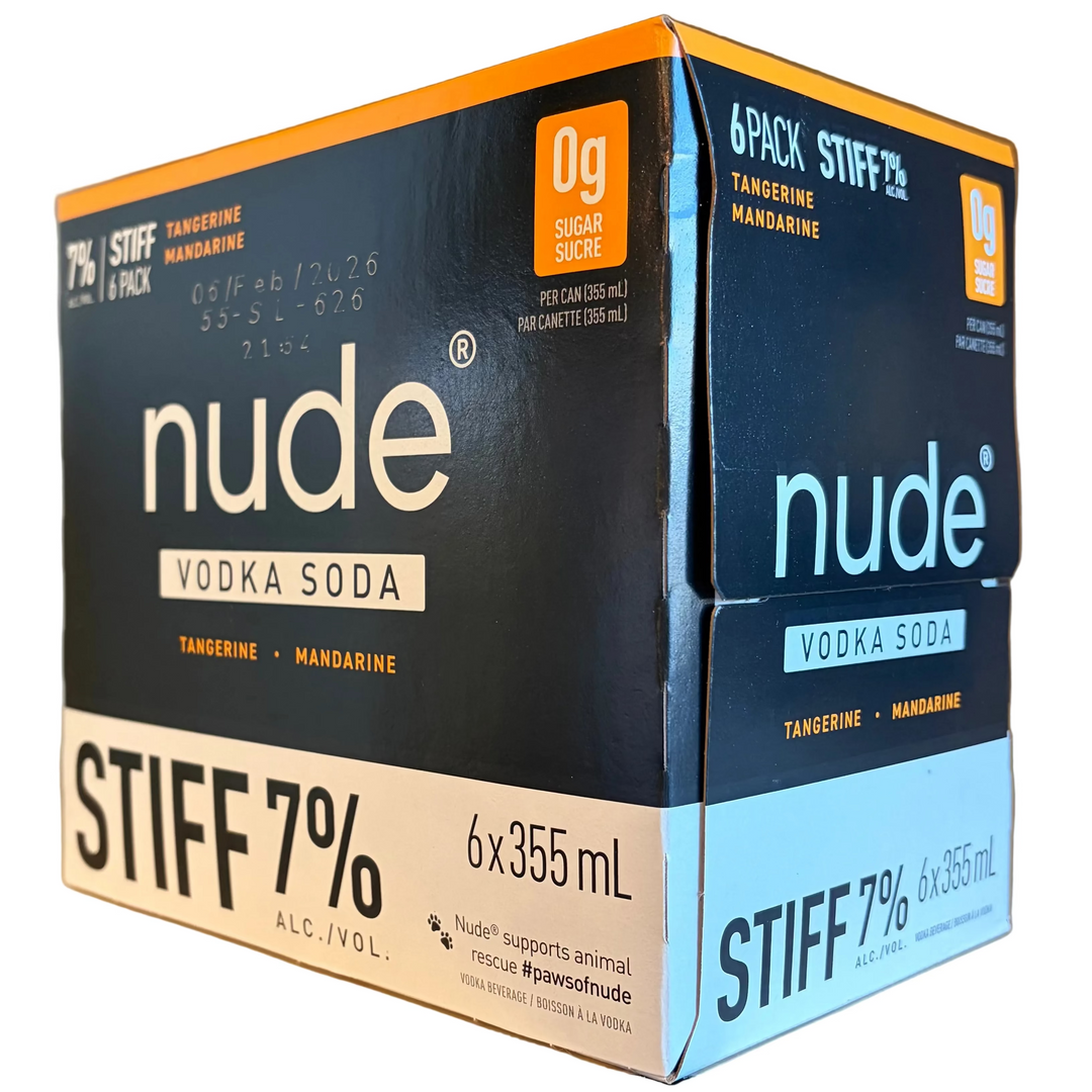 Nude Vodka Soda - Stiff 7% Tangerine 6AR