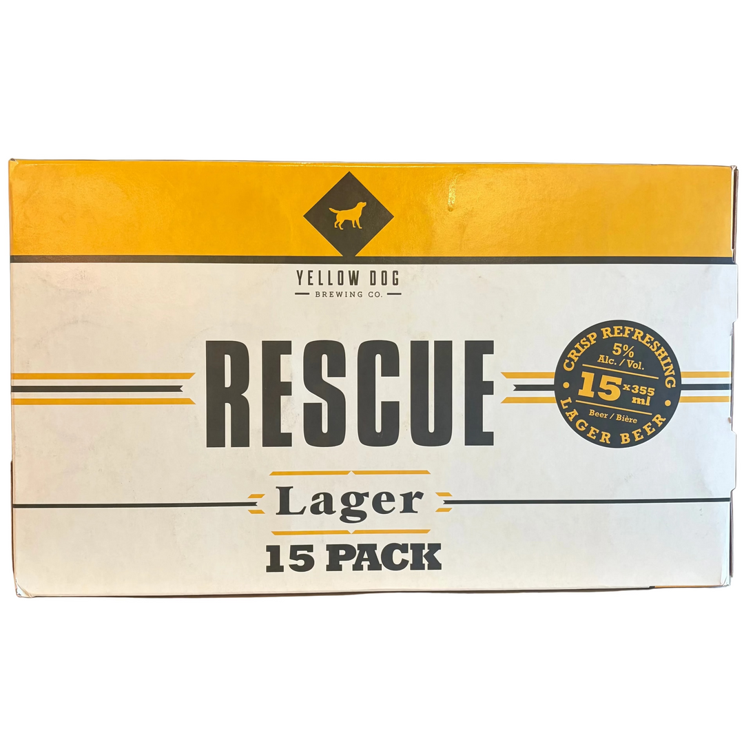 Yellow Dog Brewing - Rescue Lager 15AR