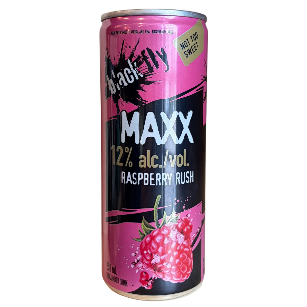 BLACK FLY - MAXX RASPBERRY RUSH SNG