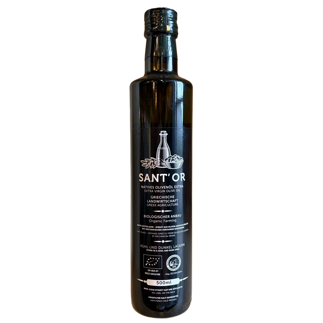 Sant'Or Extra Virgin Olive Oil Organic 500ml
