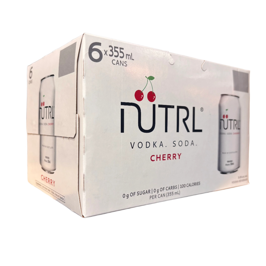 NUTRL VODKA SODA CHERRY 6 AR