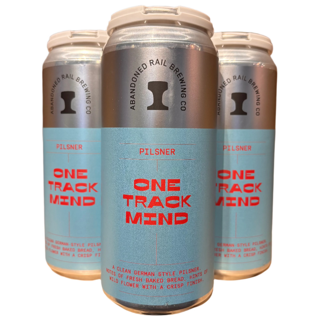 ONE TRACK MIND Pilsner 4AR 473mL