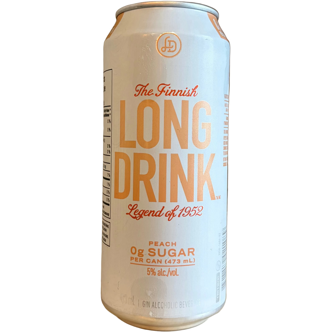 The Finnish Long Drink Zero Sugar Peach SNG