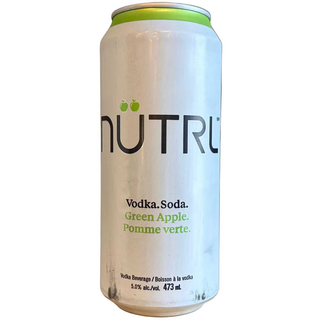 Nutrl Vodka Soda Green Apple SNG