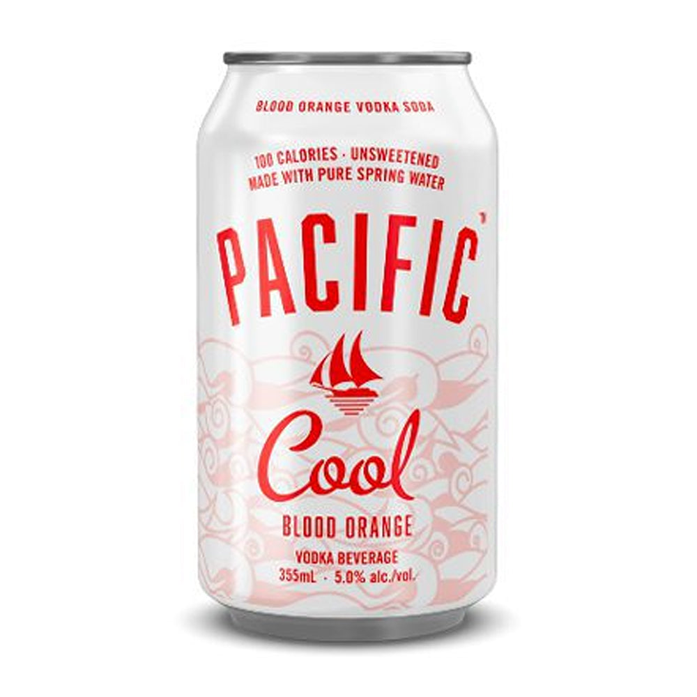 Pacific Western Cool Blood Orange Vodka Soda 355ml SNG