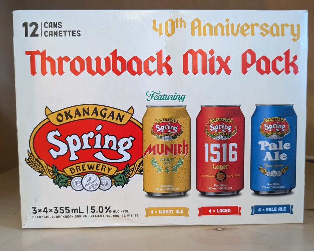 Okanagan Spring Throwback Mix Pack 12 AR