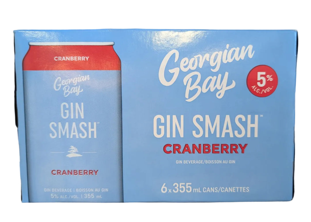 Georgian Bay Spirit Co. - Cranberry GIN Smash 6 AR