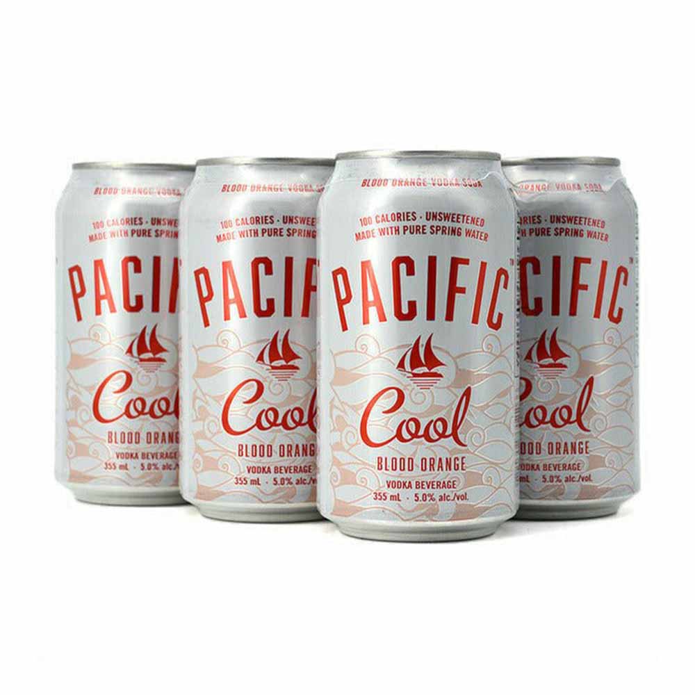 Pacific Western Cool Blood Orange Vodka Soda 6 AR