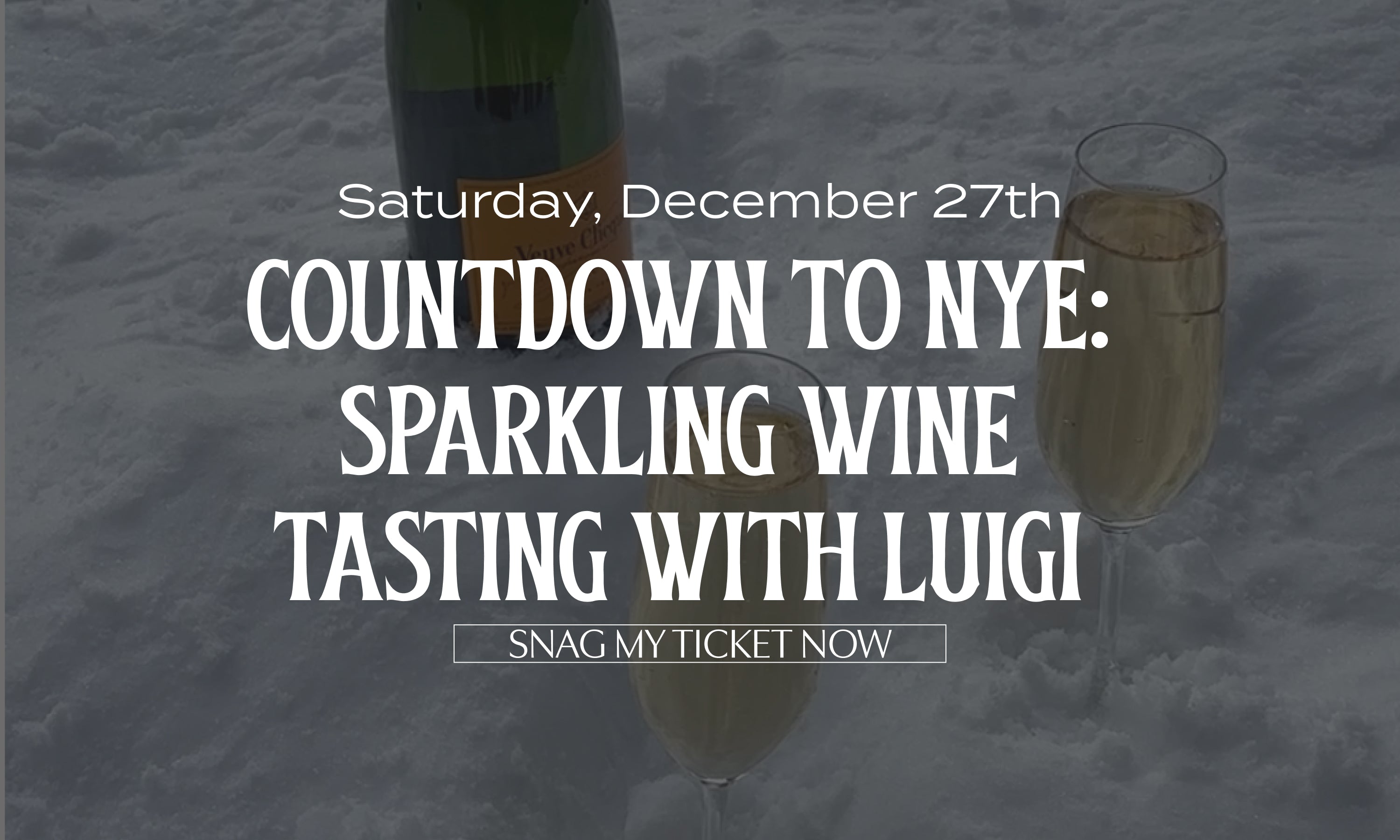 Decorative corn with text promoting 'Turkey Approved Wines' tasting event.