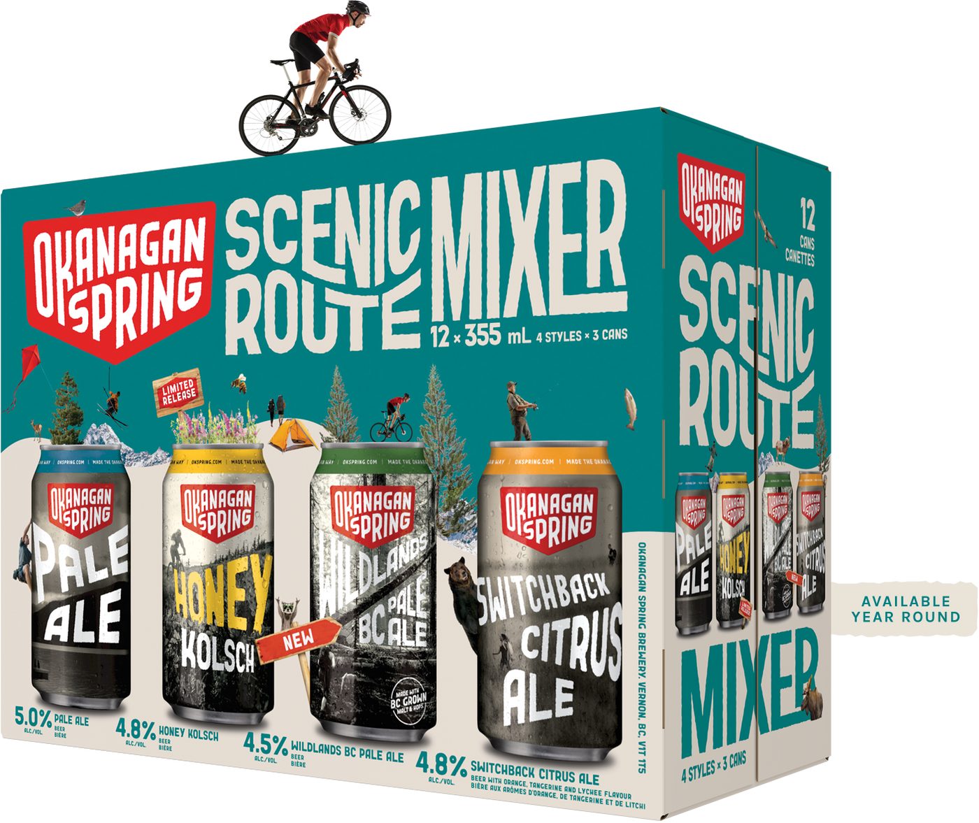 Okanagan Spring Scenic Route Mixer 12AR